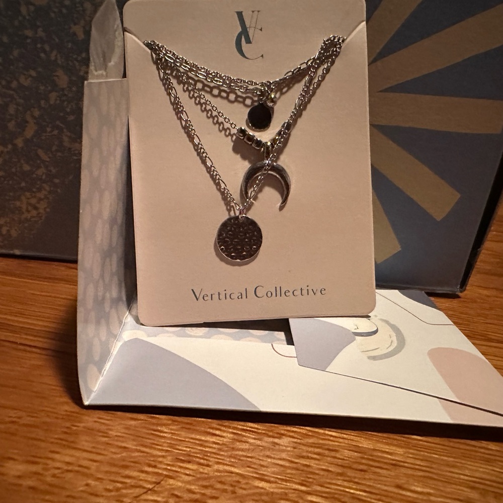 Sterling Silver 4 strand necklace … brand new